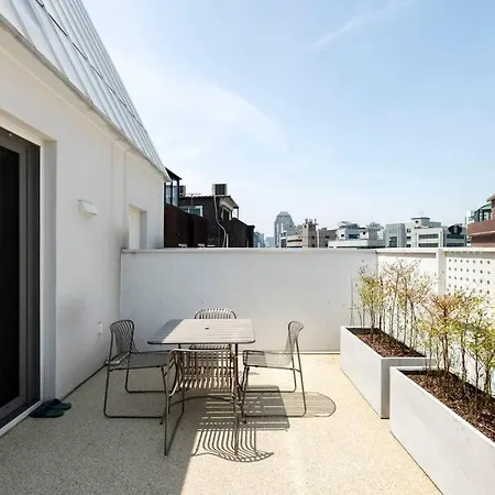 Blue Sky Terrace House Hizm Apartment